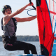 Sofia Rocha do iQFoil feminino no Pan Junior - Vela