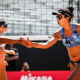 Thamela e Victoria vôlei de praia Elite 16 de Montreal de vôlei de praia