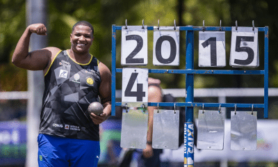 Alessandro Borges Soares, campeão brasileiro com recorde do campeonato (foto: Gustavo Alves/CBAt)