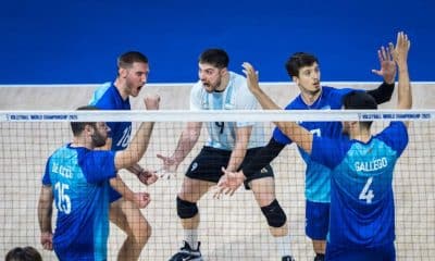Argentina venceu a Coreia do Sul pelo Mundial de vôlei masculino