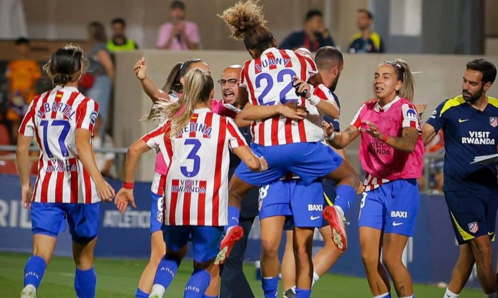 Atlético de Madrid ganhou do Real Madrid com gols das brasileiras Lauren e Luany