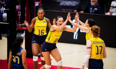 Brasil chega pela sétima vez à semifinal do Mundial de vôlei feminino