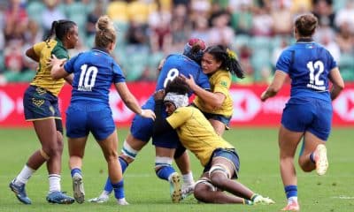 Brasil enfrentou a Itália na última rodada da fase de grupos da Copa do Mundo de rúgbi XV