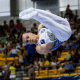 Caio Souza durante a realização do Campeonato Brasileiro de Ginástica Artístic