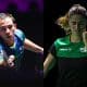 Hugo Calderano Bruna Takahashi com sua vitória final pan-americano tênis de mesa