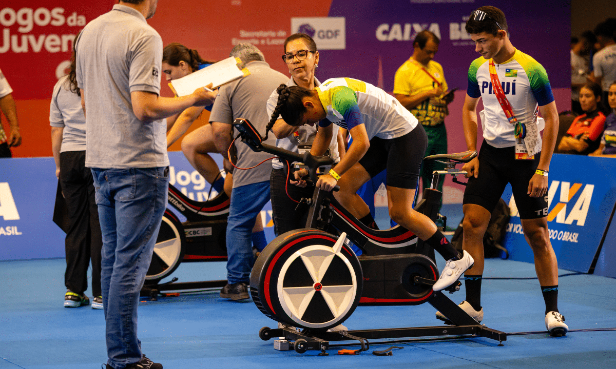 Ciclismo potência - Jogos da Juventude 2025