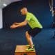 Circuito de treino funcional inspirado no atletismo