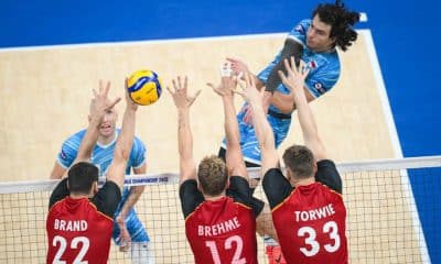 Eslovênia vence, elimina a Alemanha e se classifica para as oitavas de final do Mundial de vôlei masculino