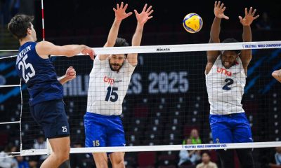 Estados Unidos atropelam Portugal pelo Mundial de vôlei masculino