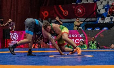 Na imagem, Gabriel Silva em combate.