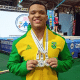 Gabriel Portela conquistou três ouros em Guayaquil. Foto: Divulgação