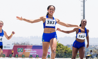 Nova estrela do atletismo é destaque nos Jogos da Juventude