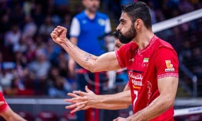 Irã surpreendeu a Sérvia, venceu em cinco sets e se classificou para as quartas de final do Mundial de vôlei masculino