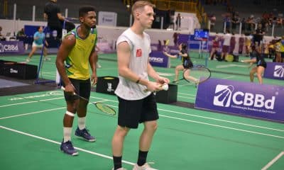 Isak Bataha e Matheus Voigt avançaram nas duplas masculinas da III Etapa do Circuito Nacional Top-16 de Badminton, em Aracaju, no Sergipe