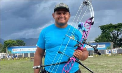 Jairo Rodrigo da Silva foi eliminado na segunda rodada do arco composto no Mundial de tiro com arco