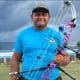 Jairo Rodrigo da Silva foi eliminado na segunda rodada do arco composto no Mundial de tiro com arco