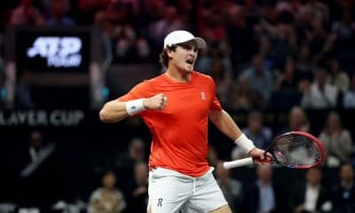 João Fonseca marca o primeiro ponto do Time Mundo na Laver Cup (Laver Cup)