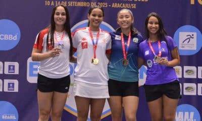 Juliana Viana campeã do Nacional Top16 de Badminton