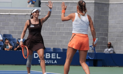 Luisa Stefani Timea Babos tênis duplas us open