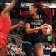 Kamilla Cardoso perdeu para o time de Damiris Dantas na WNBA