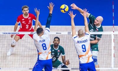 Polônia faz 3 a 1 na Holanda e avança para as oitavas do Mundial de vôlei masculino com 100% de aproveitamento