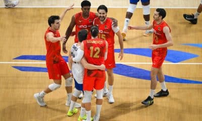 Portugal venceu Cuba de virada e comemorou classificação histórica para as oitavas de final do Mundial de vôlei masculino (Volleyball World)