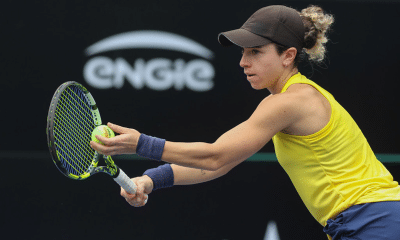 Thaisa Pedretti durante a segunda rodada da quali do SP Open