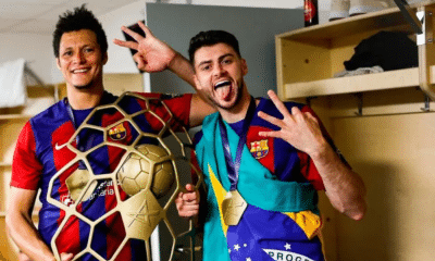 Thiagus Petrus e Haniel Langaro - Handebol Champions League