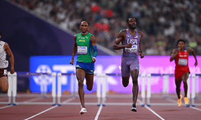 Alison dos Santos Piu Atletismo 400 metros com barreiras mundial de atletismo final rai benjamin