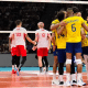 Brasil e Polônia disputam amistoso antes do Mundial de vôlei masculino