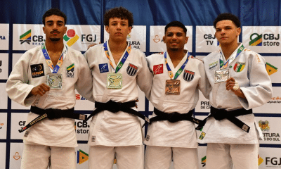 No masculino, Bruno Nóbrega (SP) venceu a categoria meio-leve (-66kg) e também valorizou a conquista