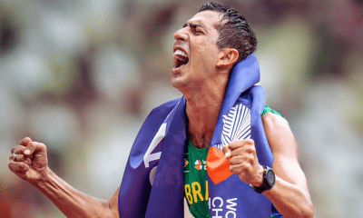 Caio Bonfim no Mundial de Atletismo - ouro na marcha atlética