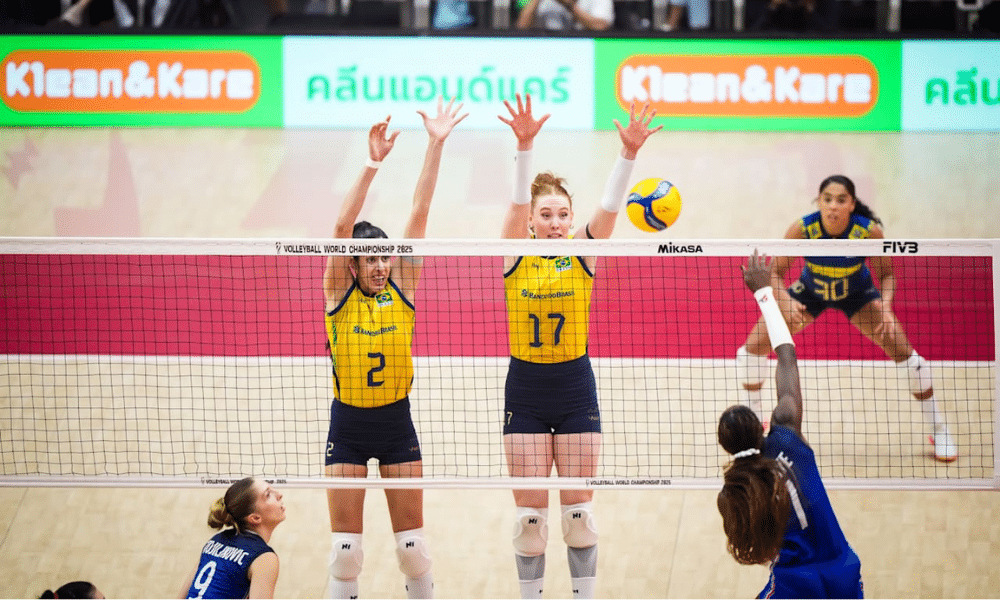 Brasil França Mundial de Vôlei Feminino quartas de final diana Julia Bergmann