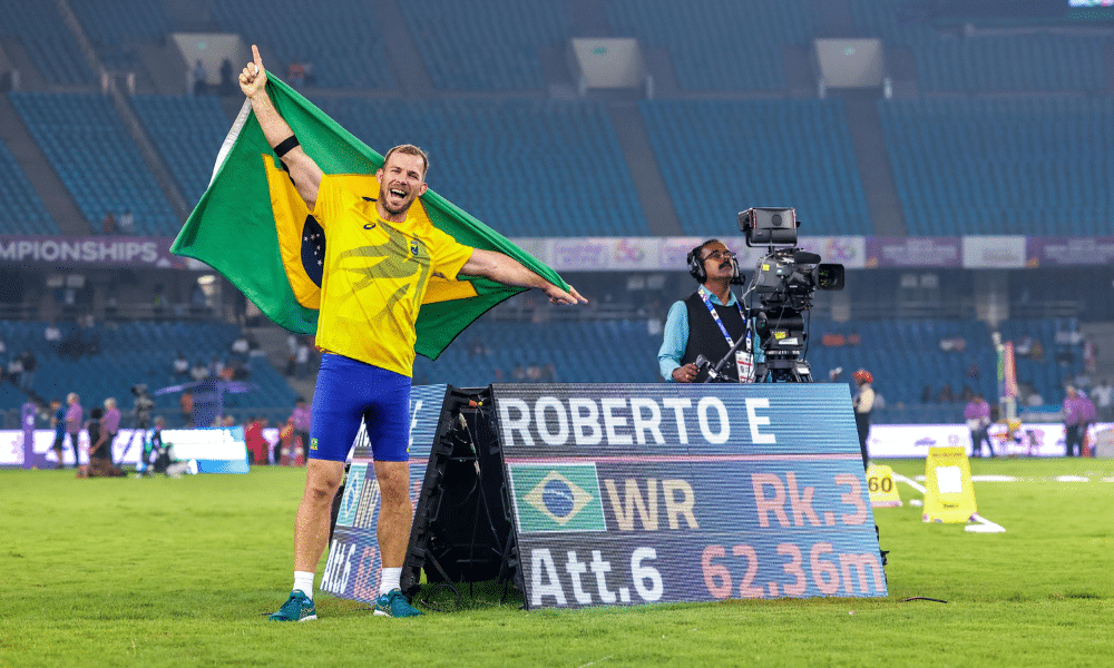 Edenilson Floriani mundial de atletismo paralímpico