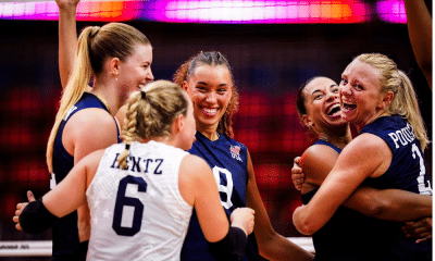 Estados Unidos EUA Canadá Mundial de Vôlei Feminino