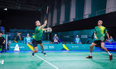 Brasil no Peru Internacional Series de badminton - Fabrício Farias e Davi Silva estão na final