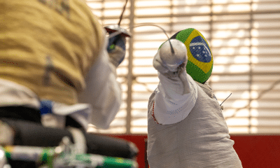 Jovane Guissone no Mundial de Paraesgrima