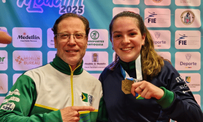 Laura Correia campeã sul-americana de esgrima