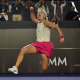 Laura Pigossi comemora após avançar às oitavas de final do SP Open