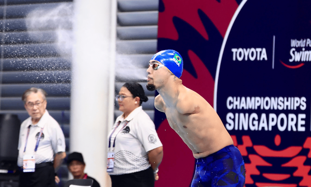 Samuel Oliveira Mundial de Natação paralímpica medalha de ouro prata bronze