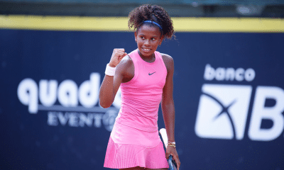 Victoria Barros no US Open Juvenil