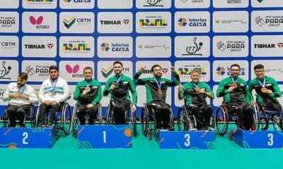 Brasil fechou Parapan de São Paulo com 20 medalhas nas duplas no tênis de mesa (Foto: Wallace Teixeira/CBTM)