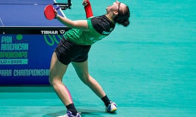 Na imagem, Sophia Kelmer extravasando com o grito que estava entalado contra a adversária chilena.