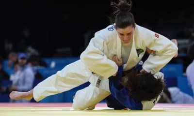 Alana Maldonado compete no Grand Prix Nacional de judô paralímpico