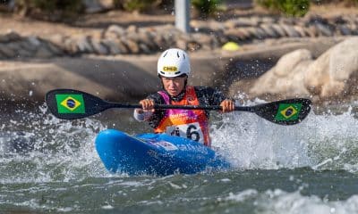 Ana Sátila e Mathieu Desnos estão na semifinal do K1 no Campeonato Mundial de Canoagem Slalom