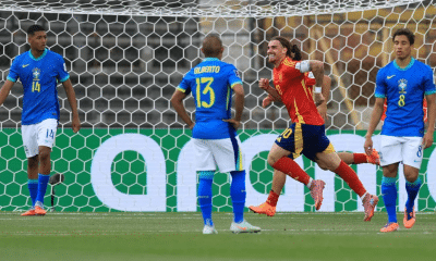 Brasil é eliminado da Copa do Mundo sub-20, após ser derrotado pela Espanha