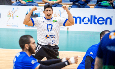 Brasil domina Copa do Mundo de Vôlei Sentado com vitórias sobre Canadá e Egito