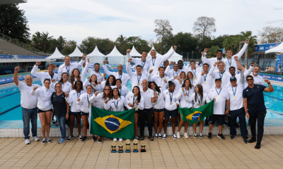 Brasil faz a melhor campanha no Sul-Americano de Esportes Aquáticos