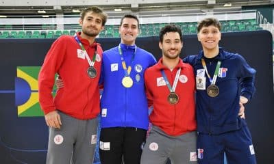 Bruno Pekelman conquistou o título do sabre masculino no Torneio Cidade do Rio de Janeiro de esgrima