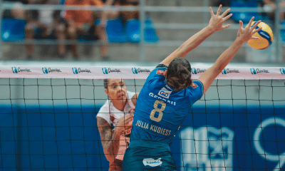 O MInas, de Julia Kudiess, recebe o Fluminense, de Ariane, pela terceira rodada da Superliga